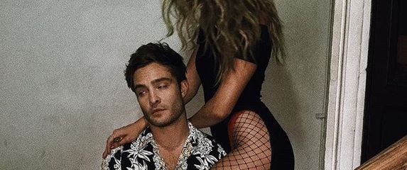 Ed Westwick i Jessica Serfaty (Foto: Instagram)