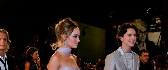 Lily Rose Depp i Timothee Chalamet (Foto: Profimedia)