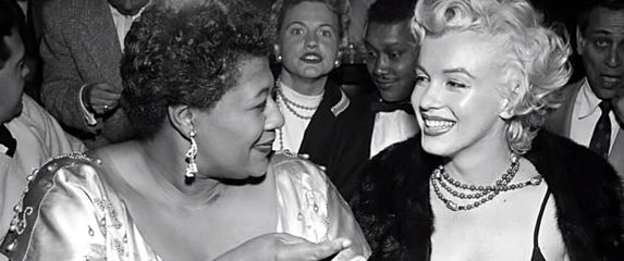 Ella Fitzgerald i Marilyn Monroe (Foto: Screenshot Youtube)