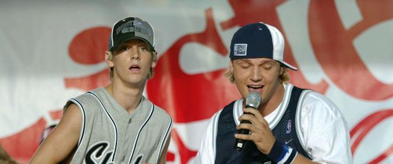 Nick i Aaron Carter (Foto: AFP)