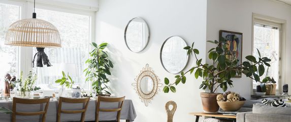 Zidno zrcalo može transformirati dom