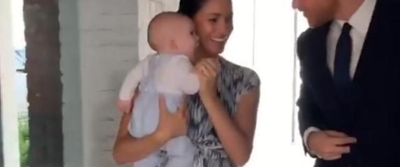 Meghan Markle, princ Harry i Archie (Foto: Instagram)
