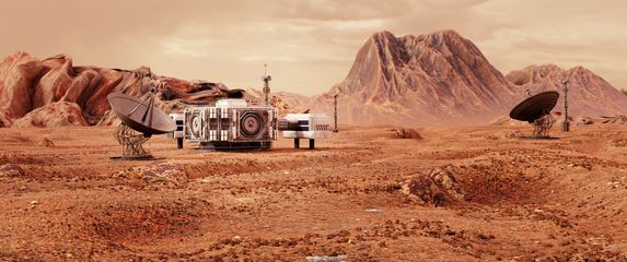 Kolonizacija Marsa (Ilustracija: Getty)