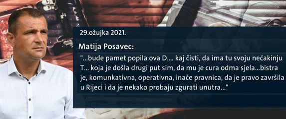 Snimljen razgovor Matije Posaveca
