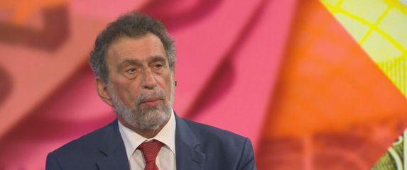 Ministar obrazovanja Radovan Fuchs u studiju Dnevnika Nove TV - 5