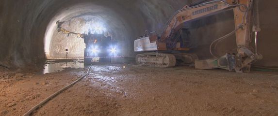 Probijanje tunela Učka - 1