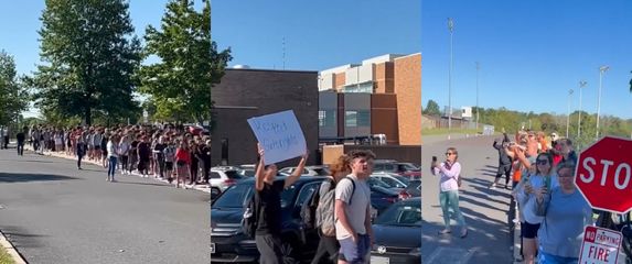 Srednjoškolci Pennsylvanije u protestu