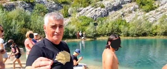 Miro Bulj na izvoru Cetine - 1