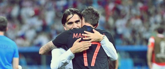 Zlatko Dalić i Mario Mandžukić