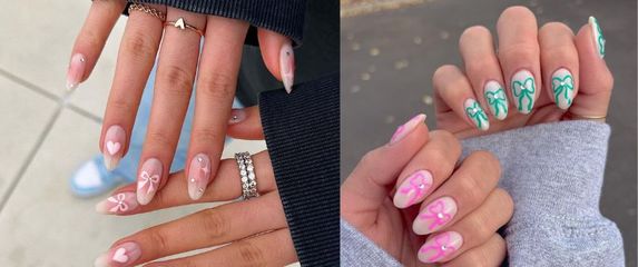 Manikure s mašnicom