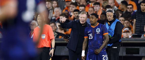 Ronald Koeman i Steven Bergwijn