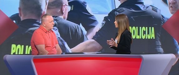 Ante Bagarić, psihijatar i Valentina Baus, reporterka Dnevnika Nove TV - 1