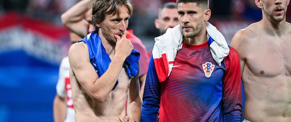 Luka Modrić, Andrej Kramarić i Ivan Perišić