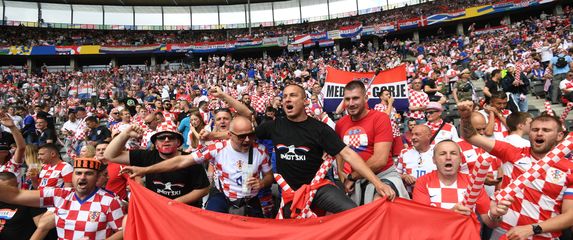 Hrvatski navijači u Berlinu