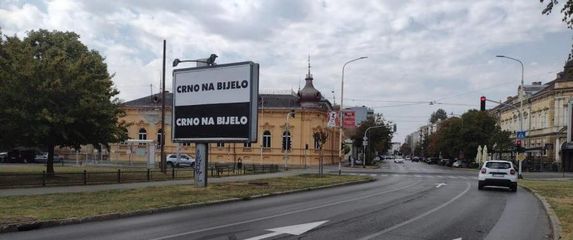 Plakat Crno na bijelo