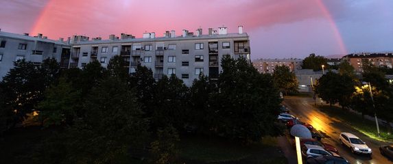 Neobična duga nad Zagrebom - 5
