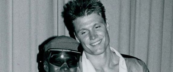 Dolph Lundgren i Grace Jones