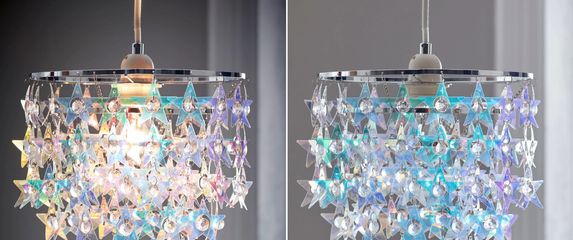 Luster sa zvjezdicama koje svjetlucaju u mraku - 5