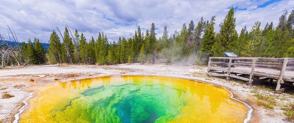 Termalni izvor Morning Glory u Yellowstoneu - 3