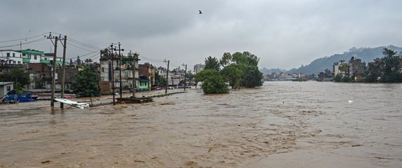 Poplave u Kathmanduu u Nepalu - 1