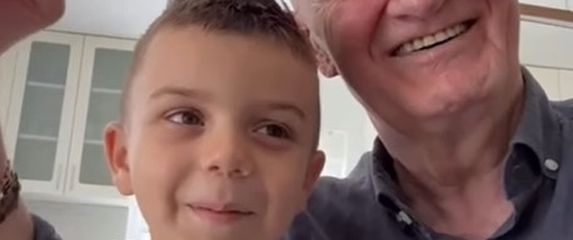 Mate Bulić i dječak Josip