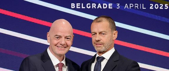 Gianni Infantino i Aleksander Čeferin