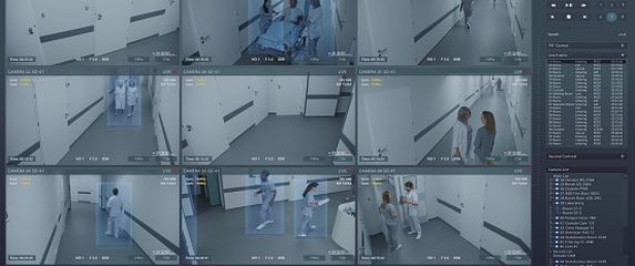 Nadzorna kamera, ilustracija