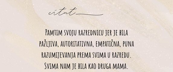 Izjave o učiteljima