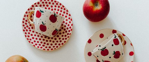 ChiaCups šalice s motivom jabuka