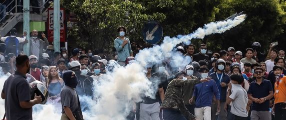 Kathmandu: Prosvjedi protiv zabrane društvenih mreža