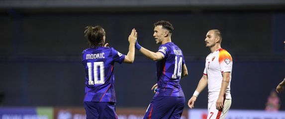 Luka Modrić i Ivan Perišić