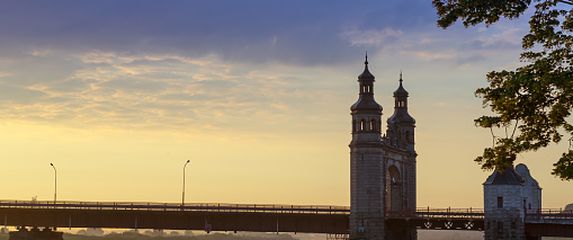 Most kraljice Lujze, ilustracija