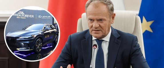 Donald Trump i Lexus SUV