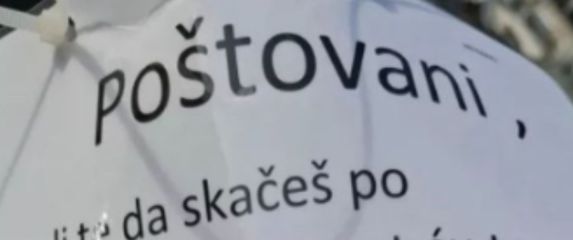 Poruka upozorenja iz Hrvatske