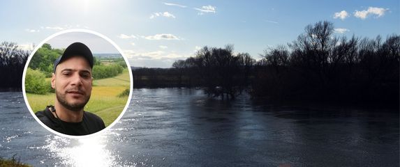 Ušće Korane u Kupu gdje je bačen stradali Amar Sofić