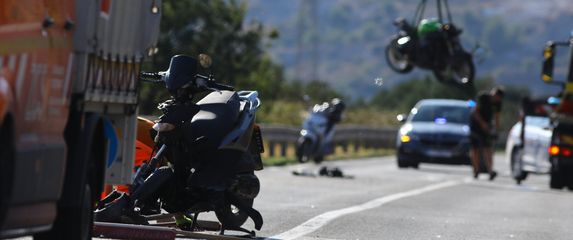 Sudar motorista kod Trogira - 2