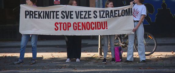 Propalestinski prosvjedi u Zagrebu