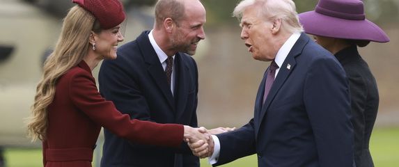 Kate Middleton, princ William, Donald Trump, Melania Trump