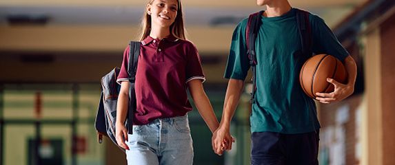 Zaljubljeni učenici, ilustracija