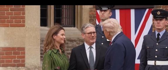 Trump u posjetu UK-u - 2