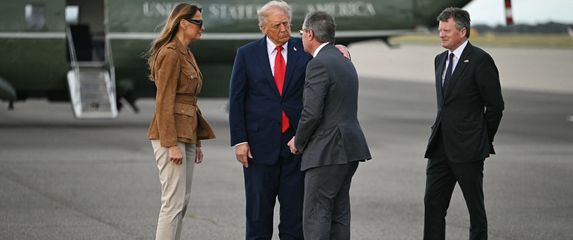 Donald i Melania Trump u posjetu Ujedinjenom Kraljevstvu - 1