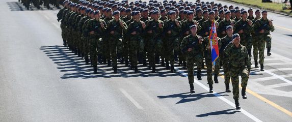 Generalna proba vojne parade u Beogradu - 1