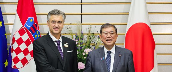 Andrej Plenković i Shigeru Ishiba