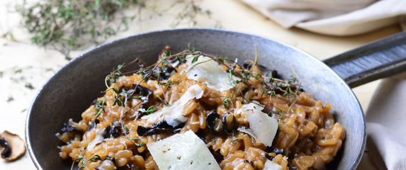 Tjestenina u umaku od smeđih šampinjona