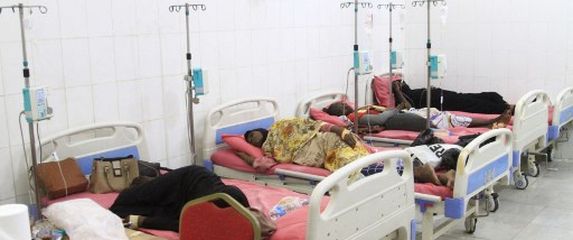 Bolnica u Sudanu, ilustracija