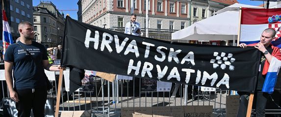 Prosvjed protiv stranih radnika u Zagrebu - 12