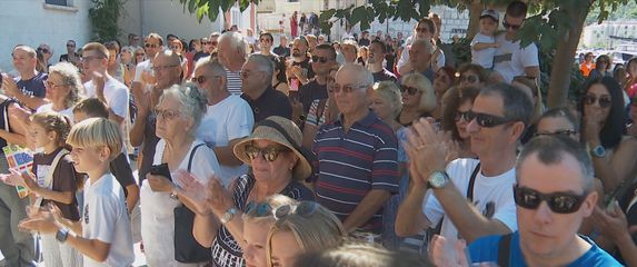 Prosvjed u Makarskoj