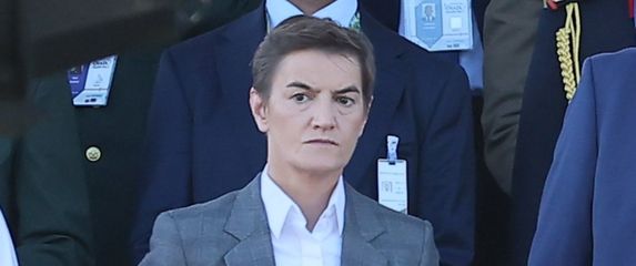 Ana Brnabić na vojnoj paradi u Beogradu