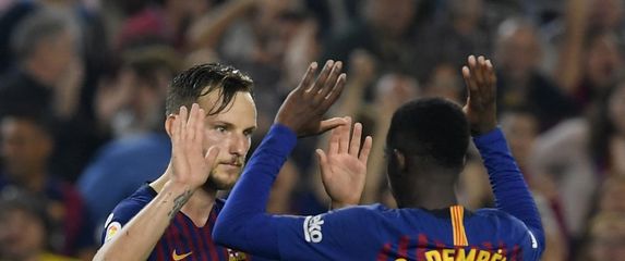 Ivan Rakitić i Ousmane Dembele