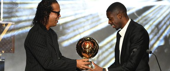 Ronaldinho i Ousmane Dembélé